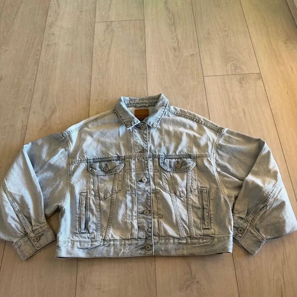 America eagle womens demin jacket size M